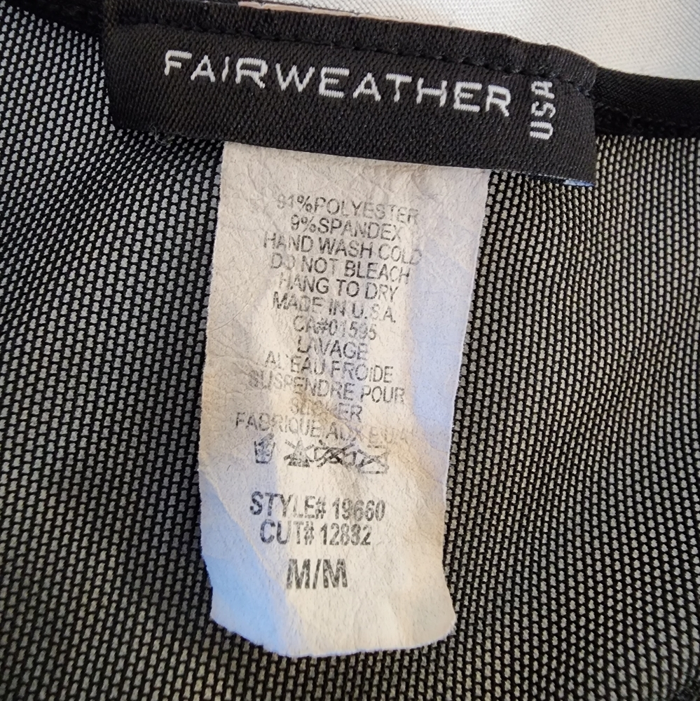 Black shirt with mesh - Picture 6 of 7